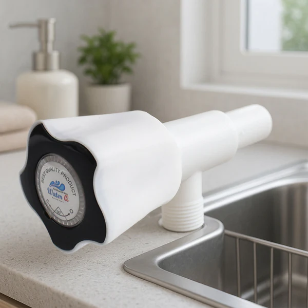 Premium Plastic Angle Cock Tap