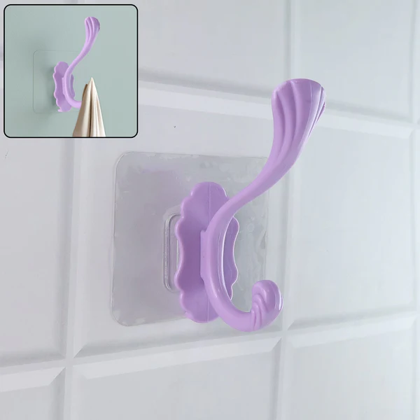 Self-Adhesive Heavy Duty Decorative Wall Hook (1 Pc)