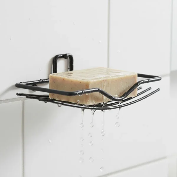 Wall Mount 2-Piece Soap Rack – Versatile Holder for Bathrooms & Homes