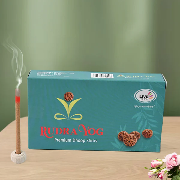Premium RudraYog Dhoop Sticks (1 Box / 50 Gram)