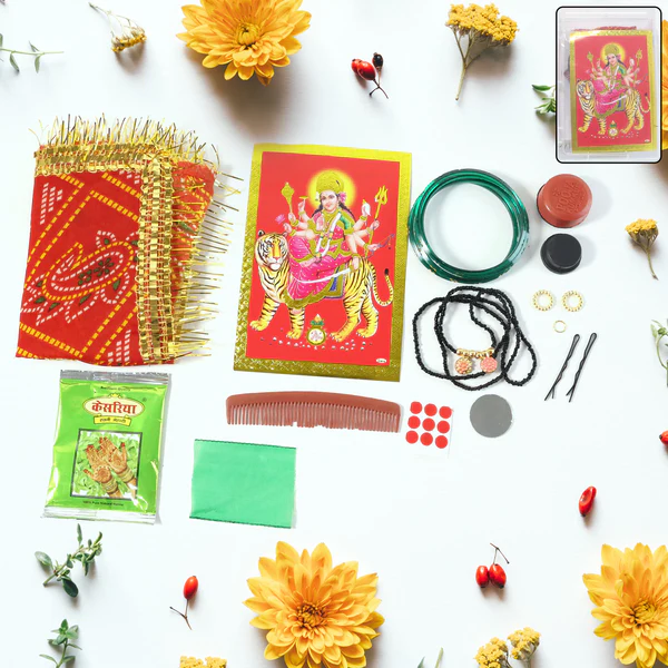Mataji Shringar Box Complete Puja & Decoration Kit
