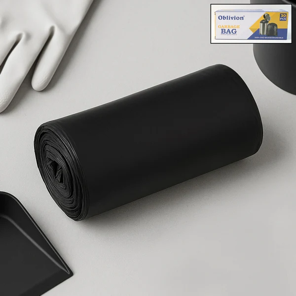 Garbage Bags Medium Size Black Colour (1 Pc / 24 x 32)