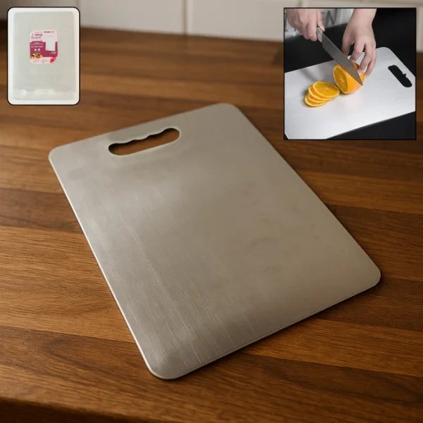 Premium Stainless Steel Cutting Board 229mm x 330mm (1 Pc)