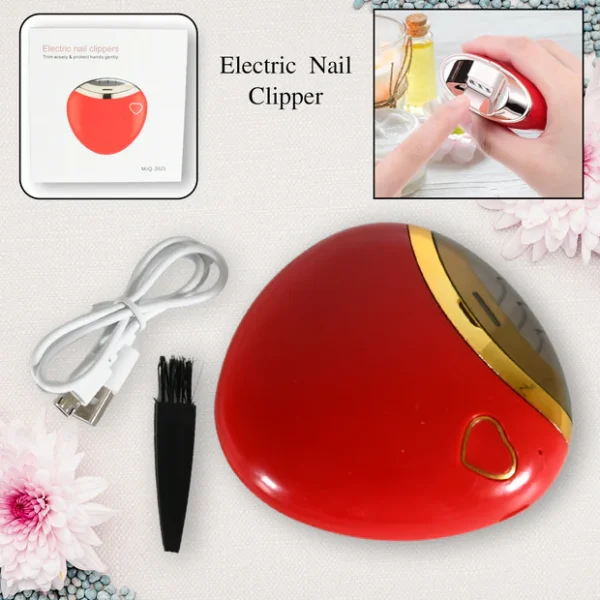 Electric Nail Clipper & File – Safe Automatic Trimmer for Baby & Adult