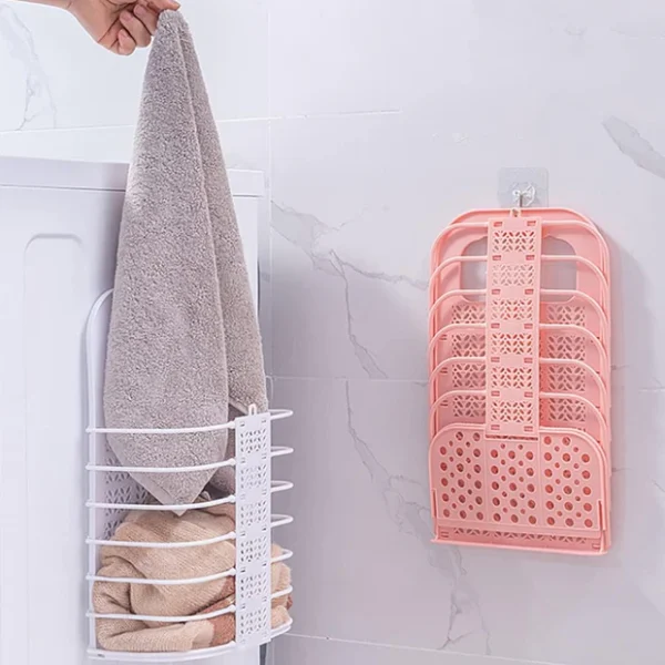 Portable Laundry Basket – Washing Clothes Storage Hamper