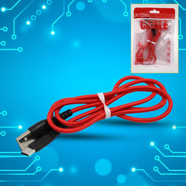 Type C data cable Fast Charging, Data Transfer Cable (97 cm / 1 Pc)