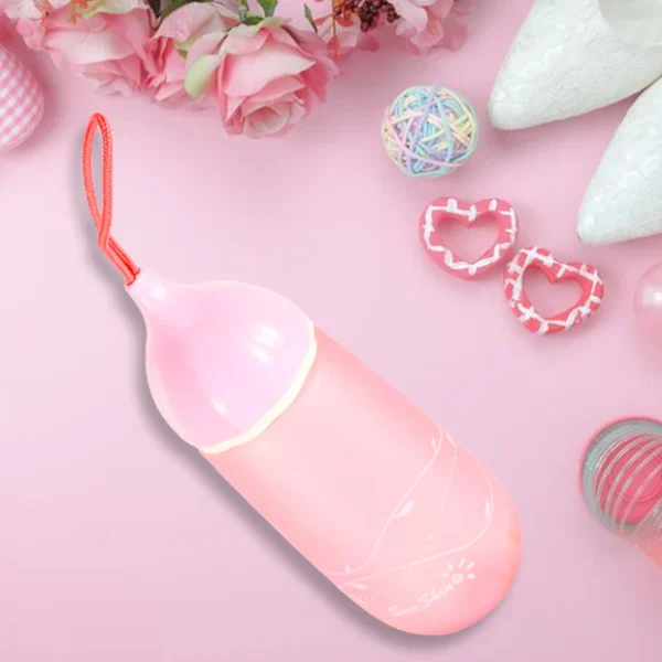 Unique Shape Premium Plastic water bottle With Dori (1 Pc / 550 ML)