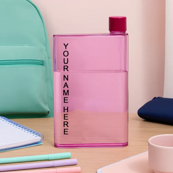 Customize A5 Size Notebook Plastic Bottle (Any Color)