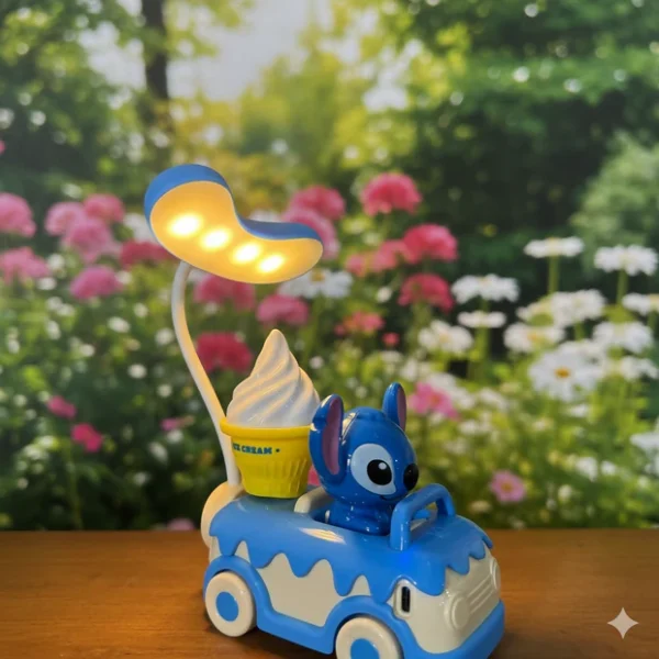 Cartoon Car LED Desk Lamp for Kids | Decorative Night Light for Study Table