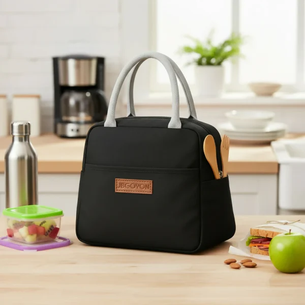 Premium Insulated Multicolor Tiffin Bag (Mix Colour/ 1Pc)