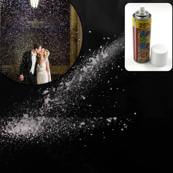 Party Snow Spray - Festive Celebratory Foam for Events & Gatherings