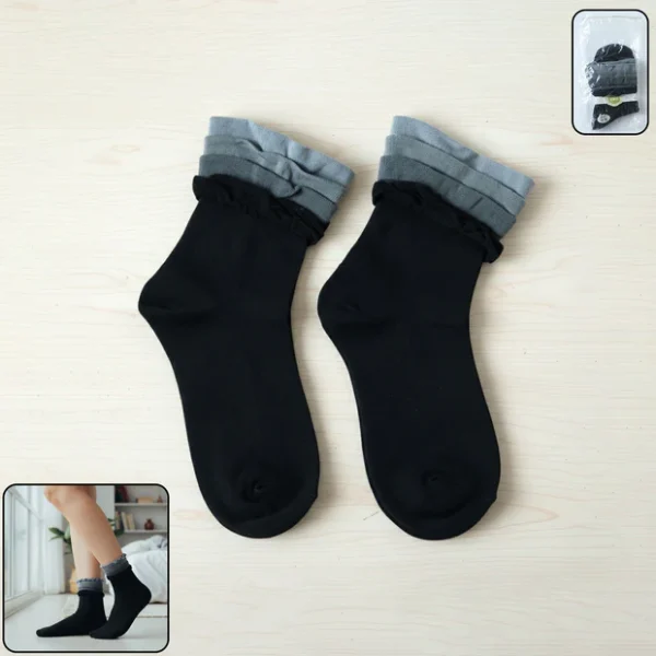 Comfortable Ankle-Length Everyday Wear Socks (1 Pair)