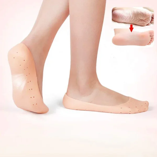 Anti Crack silicone Foot Protector Moisturizing Socks