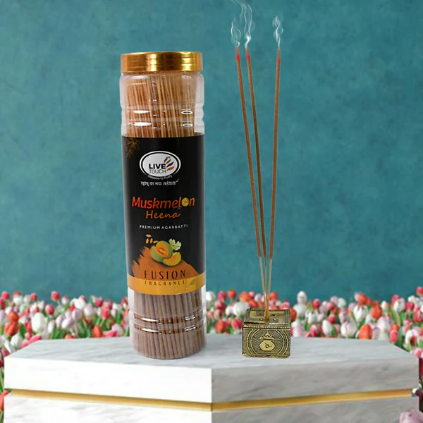 Muskmelon Heena Premium Agarbatti (Jar Pack/ 250Gram)