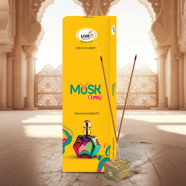 Musk-e-Moj Premiume Agarbatti (1 Box / 90 Grams)