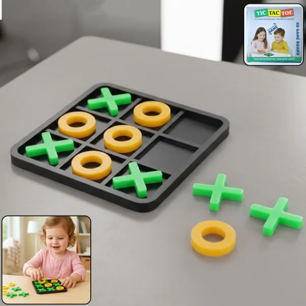 Classic Tic Tac Toe Board Game (1 Set )