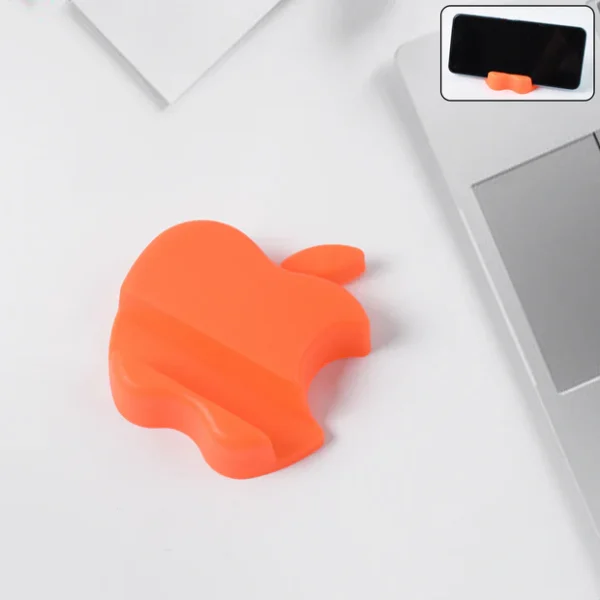 Apple-Shaped Plastic Mobile Phone Holder (1 pc & mix color)