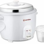 Candes Aroma Easy Cook Electric Rice Cooker with Steaming Feature