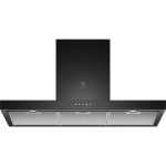 Electrolux 90cm T-Box Chimney for up to 210 sqft Kitchen, UltimateTaste 500, Black, ECT9623B