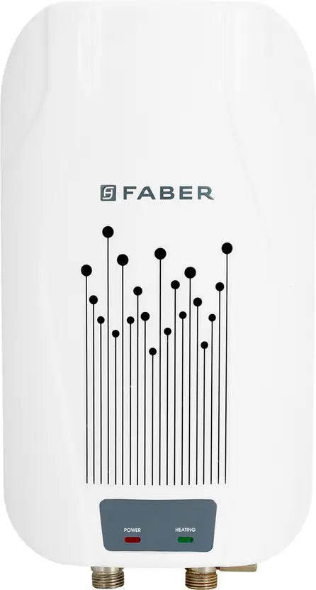 FABER FWG Zippy 3.0 3 L Instant Water Geyser (White)