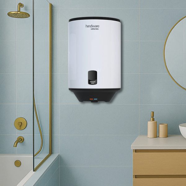 Hindware 25 L Storage Water Geyser (AMOUR NEO, Black)