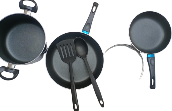 Kreme 3pcs Set Combo Non-Stick Coated Cookware Set