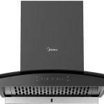 Midea 90V11 Auto Clean Wall Mounted Black 1350 CMH Chimney MH90V11ET28BI-IN