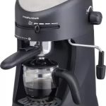Morphy Richards Europa Espresso / Cappuccino 4 Cups Coffee Maker (Black)