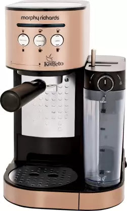 Morphy Richards Kaffeto 10 Cups Coffee Maker (Brown & Gold)