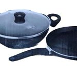 Nirlep Non-Stick Coated Cookware Set ( 3 - Piece)