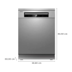 Toshiba 14 Place Settings (DW-14F1IN(S)-2, Silver)