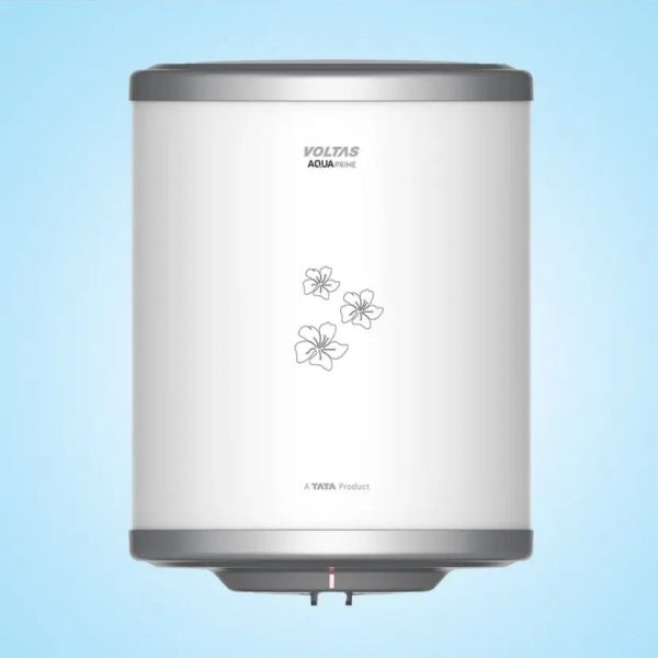 Voltas AQUA PRIM 25L Storage Water Geyser(White)