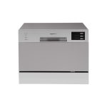 AmazonBasics 8 Place Setting Dishwasher (2021, Silver) ABDW2021002
