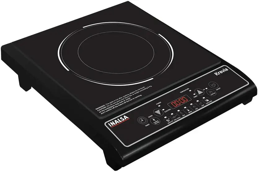 Inalsa Krevia Radiant Induction Cooktop 2000 Watt Push Button