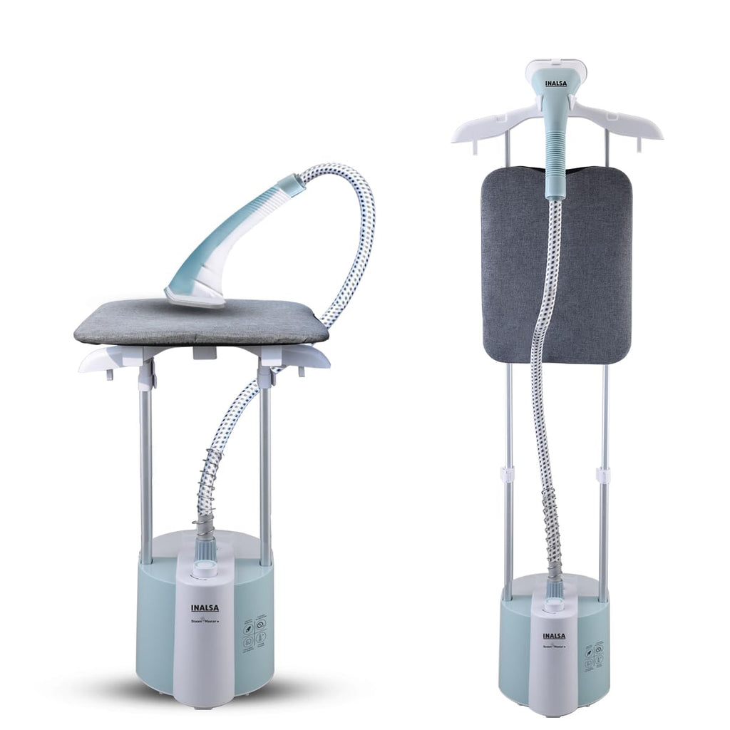 INALSA Standing Iron Garment Steamer-2000 W|Variable Control Knob |1.7 L Detachable Water Tank|Adjustable Iron Board|Vertical & Horizontal Steaming up to 30g/min|28 sec Fast...