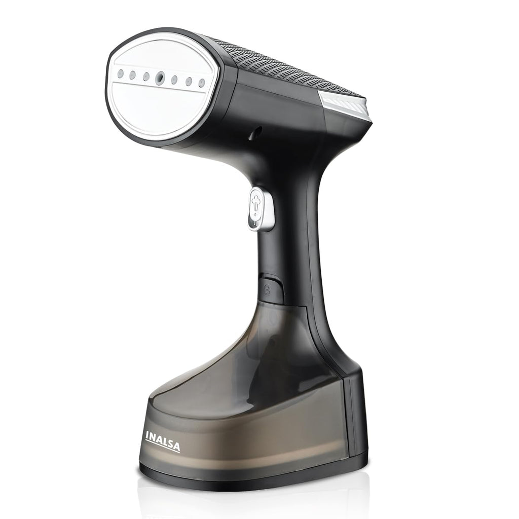INALSA Steamer for Ironing Clothes -1600W Handheld Garment Steamer -25g/min High Steam, Fast Heat-Up time, 340 ml Tank, Vertical & Horizontal Steam Iron for Clothes, Garment...