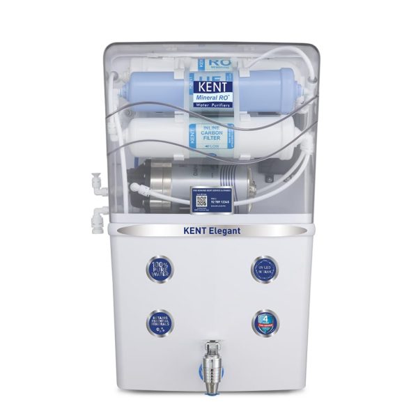 KENT Elegant (11097), 8 L RO Water Purifier (White)