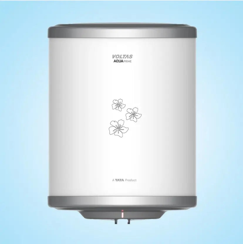 Voltas AQUA PRIM 25L Storage Water Geyser(White)