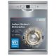Bosch 13 Place Setting Dishwasher with Intensive Kadhai Program, No Pre-Rinse, 70° Hot water wash, Half Load Option & Extra Cutlery Box - (SMS66GI01I, Silver, Glass Protection...