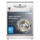 Bosch 14 Place Setting with intensive Kadhai Program, Steam Treatment,WiFi, 3-Stage Adjustable Upper Rack - (SMS6IKW01I - White,Glass Protection Technology)