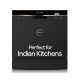 Godrej Eon Dishwasher | 8 Place Setting Counter-Top | Compact with an In-built heater (DWT EON MGNS 8C NF SKBK, Silky Black) | Perfect for Indian kitchens: Smaller families and...