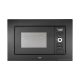Kaff KMW 5PJ Builtin Microwave Oven for Kitchen 20 Litre with Child Lock Digital Clock & Time Display Microwave Grill Defrost & Combination Programming Mode Black