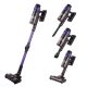 KENT Zoom Turbo Vacuum Cleaner 11614b Cordless Vacuum Cleaner with Swappable Battery (Black, Purple)
