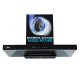 Midea 90 cm 1400 m3/hr Filter-less, Autoclean, Motion Sensor, T Shape kitchen Chimney (Falcon Auto Clean), Black MCHT-900T(IN)