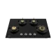 Midea Kitchen Built in Hob Semi Brass Series 4 Burner, Flame Failure Device, Auto Ignition MG80GF503CTD134B-IN