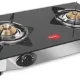 Pigeon AYUSH Glass Manual Gas Stove (2 Burners)