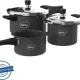 Pigeon by Stovekraft Limited Special Plus and 2 Lids 1.5 L, 2.5 L, 4.5 L Outer Lid Induction Bottom Pressure Cooker